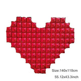 ハート型バルーン バレンタインデー装飾