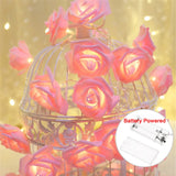 RGBローズフラワーLEDライト 1.5m〜10m