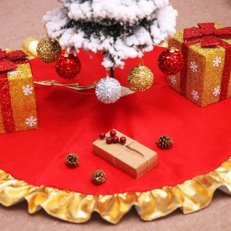 イベント・クリスマス装飾｜赤いクリスマスツリースカート - ホームデコ