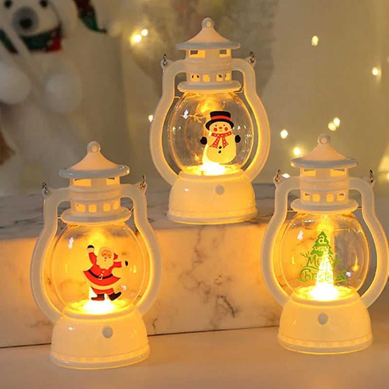 イベント・クリスマス装飾｜LEDクリスマスランタン型ポータブルライト