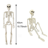 イベント・ハロウィングッズ｜40cm可動式スケルトン人形