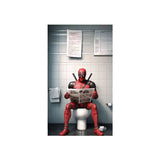 イベント・ハロウィングッズ｜スーパーヒーロー トイレ読書ポスター