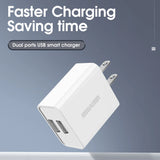| イベント・ノベルティー用品 | 2ポートUSB 充電器 / 10W