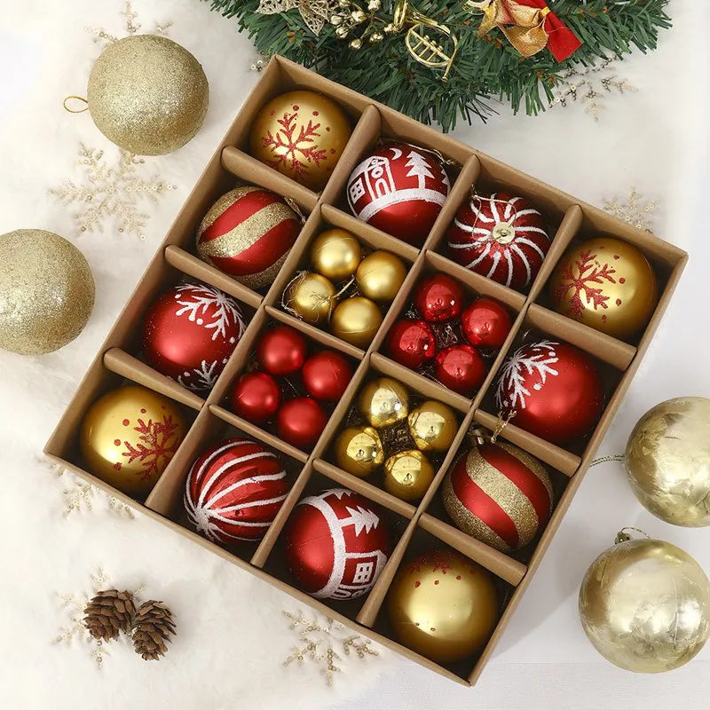 イベント・クリスマス装飾｜ボールオーナメント48個セット