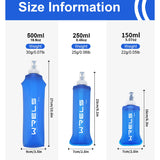 |イベント・ノベルティ用品 | 折りたたみ式ソフトウォーターボトル | 150ml/250ml/500ml