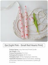 ヨーロピアンスタイルのロングキャンドル