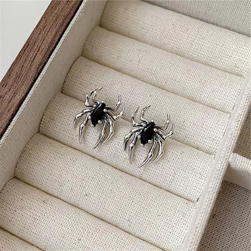 イベント・ハロウィングッズ｜ スパイダー ジルコンピアス
