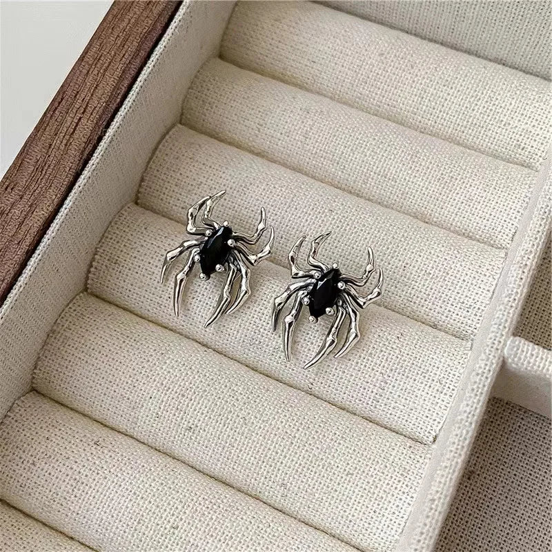 イベント・ハロウィングッズ｜ スパイダー ジルコンピアス