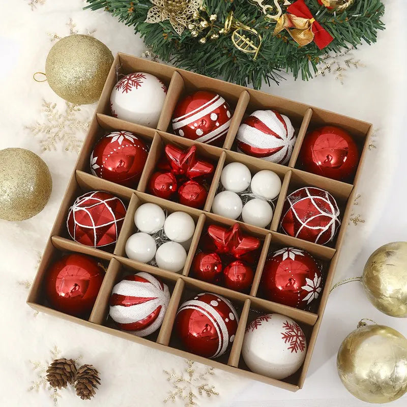 イベント・クリスマス装飾｜ボールオーナメント48個セット
