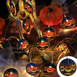 イベント・ハロウィン装飾｜電源えらべるLEDデコレーションライト(1.5M/3M/6M)