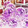イベント・クリスマス装飾｜ゴールドシルバー紙吹雪バルーンセット