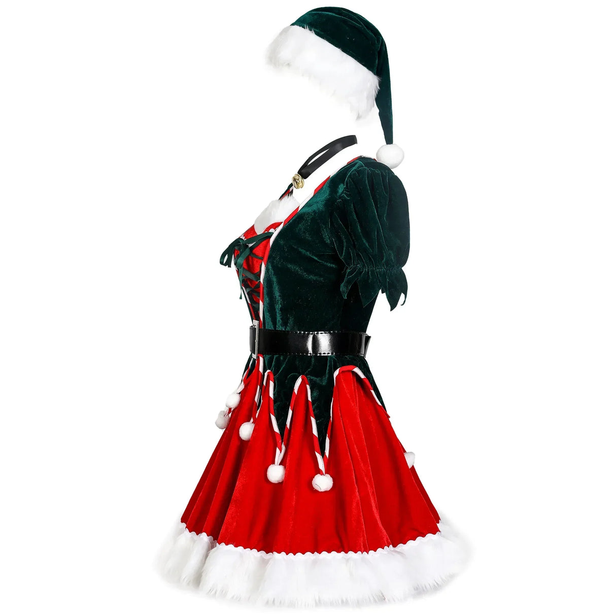 イベント・クリスマスグッズ｜グリーンのクリスマス妖精6点セット(XS/S/M/L/XL/XXL)