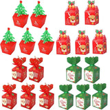 イベント・クリスマス装飾｜手さげ型・ボックス型 ギフト用バックセット(4pcs/5pcs)