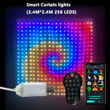 イベント・クリスマス装飾｜Bluetooth対応スマートカーテンライト(幅1.6～3M)