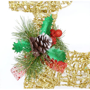 イベント・クリスマス装飾｜鉄製トナカイライトイルミネーション(30c/40c/50c)