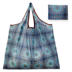 |ノベルティ用品 | コンパクト収納 プリントエコバッグ | 65cm×55c