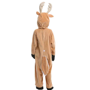 イベント・クリスマスグッズ｜キッズ用トナカイコスプレ衣装セット(XS～XL)