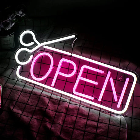OPEN LEDネオンサイン（ネオン看板） USB電源