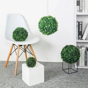 10〜50cmの人工緑の植物の芝生のボール