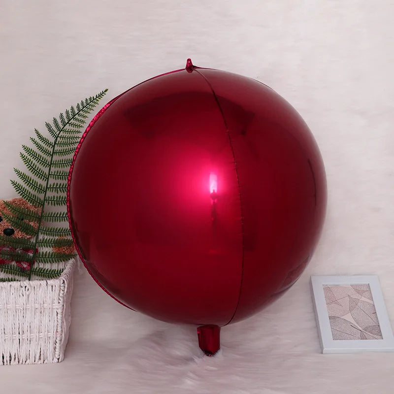 イベント・クリスマス装飾｜4Dホログラフィックラウンドバルーン