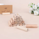 イベント・結婚式装飾｜天然木製カードホルダー5/10個セット