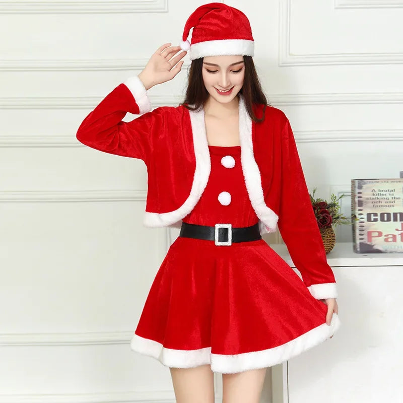 イベント・クリスマスグッズ｜レディース サンタ コスプレ衣装(S～3XL)