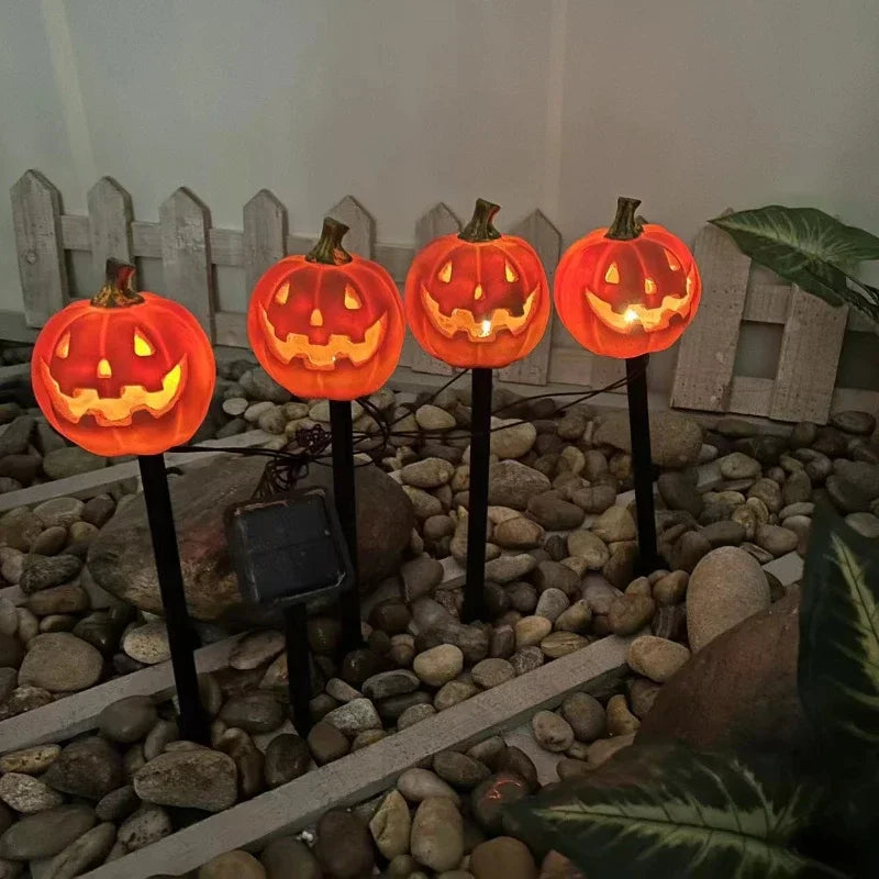 イベント・ハロウィングッズ｜ソーラーかぼちゃランタンライト