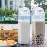 |イベント・ノベルティ用品 | 透明ミルクカートン型ウォーターボトル | 500ml/1000ml