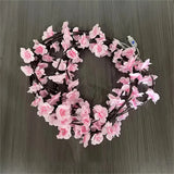 イベント・クリスマス装飾｜ LED桜の花型USB接続ライト(1.9M)