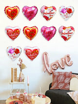 ロマンチックバレンタインハートバルーン10個セット