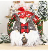 イベント・クリスマス装飾｜人形付き屋内用装飾リース