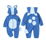 イベント・ハロウィングッズ｜キツネ着ぐるみ風ロンパース（70c〜120c）