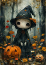 イベント・ハロウィングッズ｜ゴシックキャンバス壁装飾ポスター
