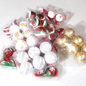 イベント・クリスマス装飾｜ボールオーナメント ゴールドレッド