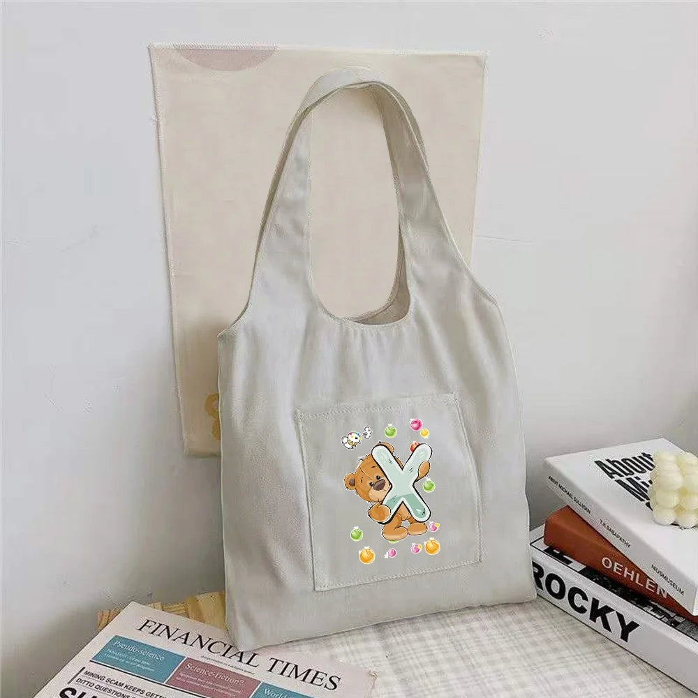 | ノベルティ用品 | 折りたたみクマgショルダーバッグ  | 34× 34c
