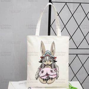|ノベルティ用品 | メイドインアビス キャンバストートバッグ | 34×38c