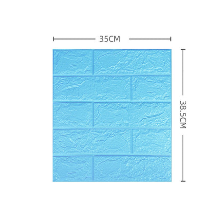 【DIY用】レンガ風ステッカー 35x38.5cm(5pcs/15pcs/30pcs）