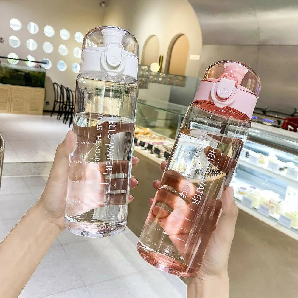 |イベント・ノベルティ用品 | 漏れ防止 透明ウォーターボトル   |780ml