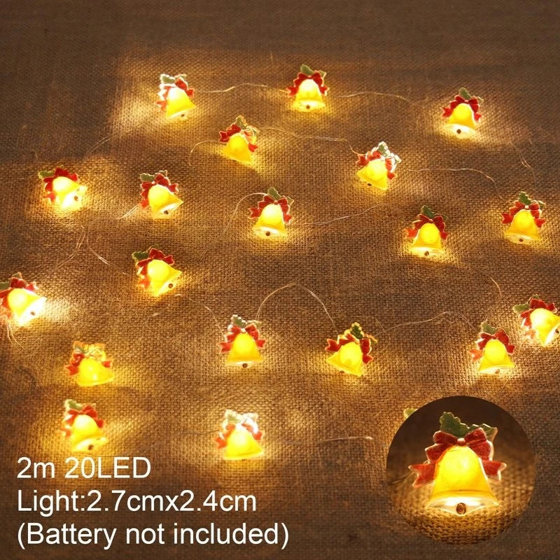 イベント・クリスマス装飾｜LEDスノーマンクリスマスガーランドライト(1.65M～3M)