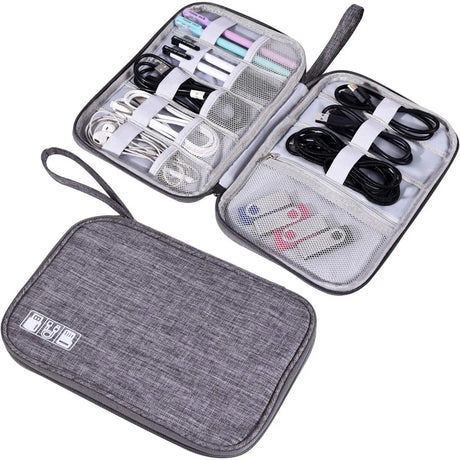 |イベント・ノベルティ用品 | 防水 旅行用 USB・コードなど小分け収納できる便利なバック