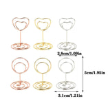 イベント・結婚式装飾｜テーブルナンバーホルダー 20個セット ゴールド