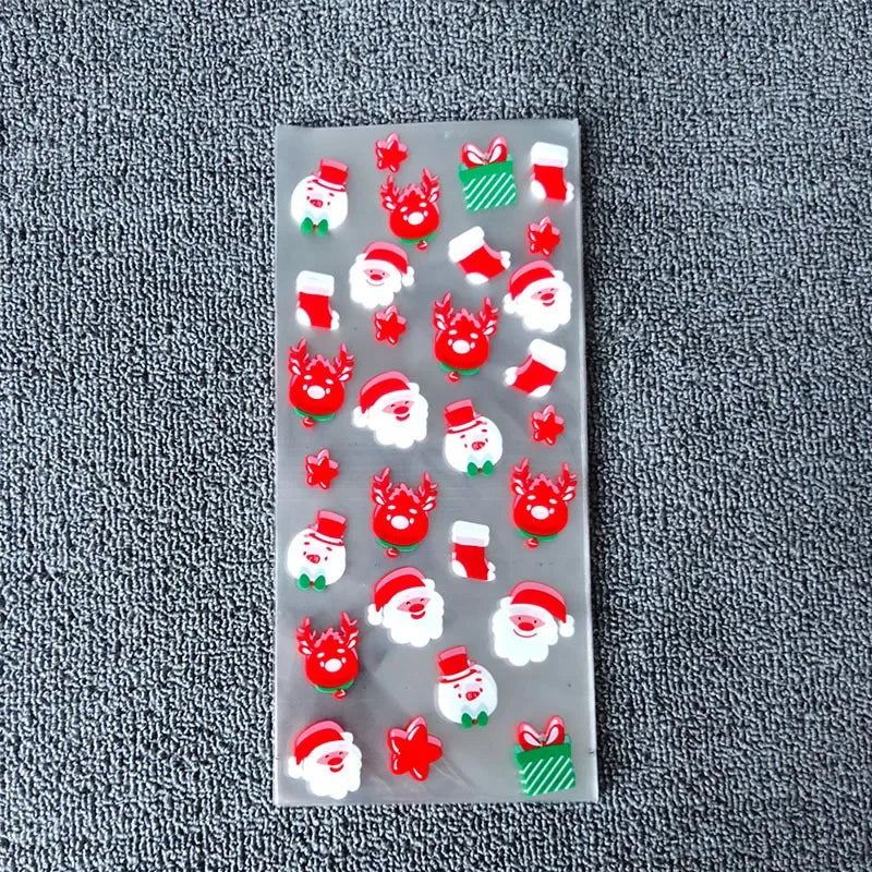 イベント・クリスマス装飾｜ギフト用 ビニール製バッグ (50枚セット)