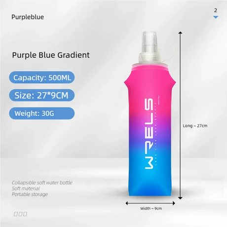 |イベント・ノベルティ用品 |折りたたみ可能！TPUソフトボトル | 250ml/500ml