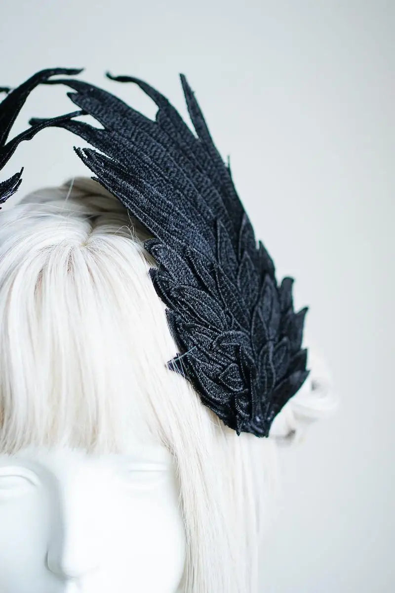 イベント・ハロウィングッズ｜エンジェル風ヘアクリップ
