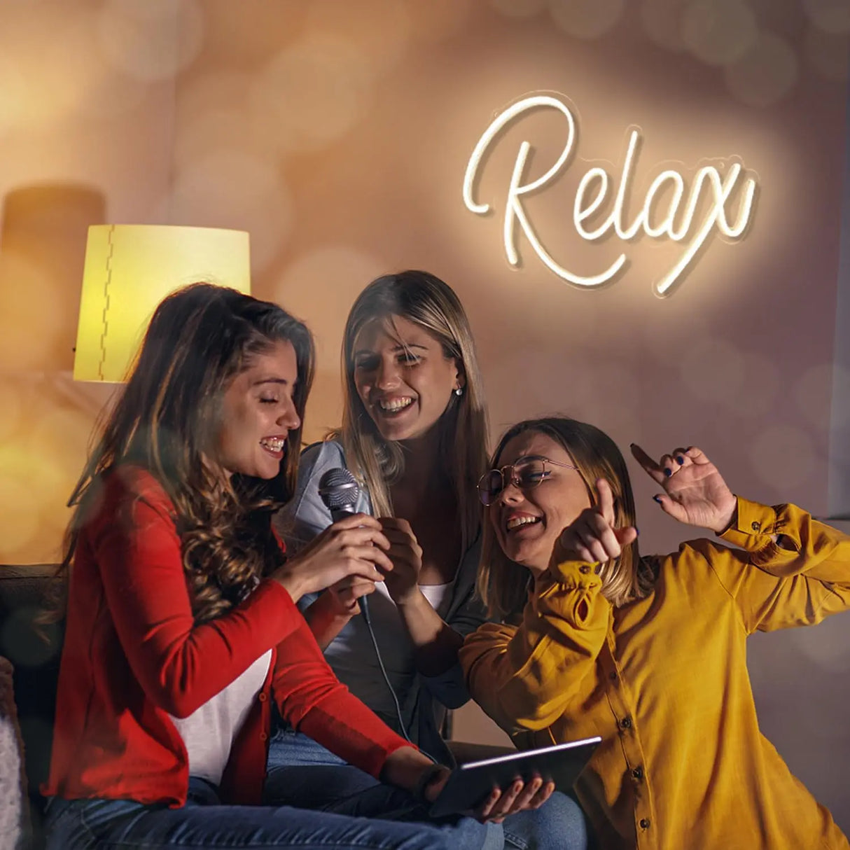 Relax LEDネオンサイン（ネオン看板） 調光機能付き