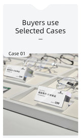 アクリル値札用デスクトップ広告スタンド