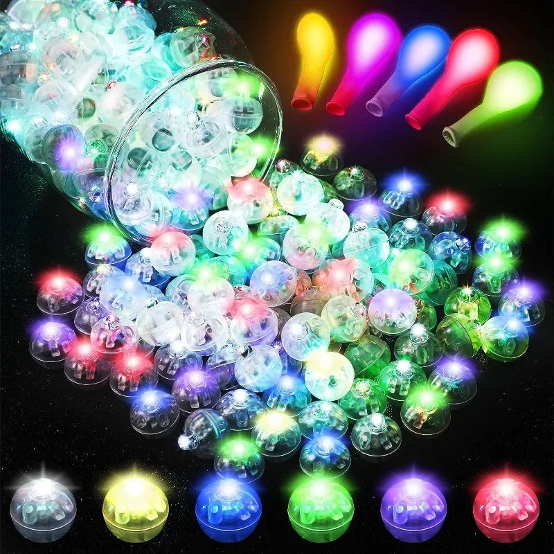 イベント・ハロウィン装飾｜ミニLEDボールランプ(10pcs～100pcs)