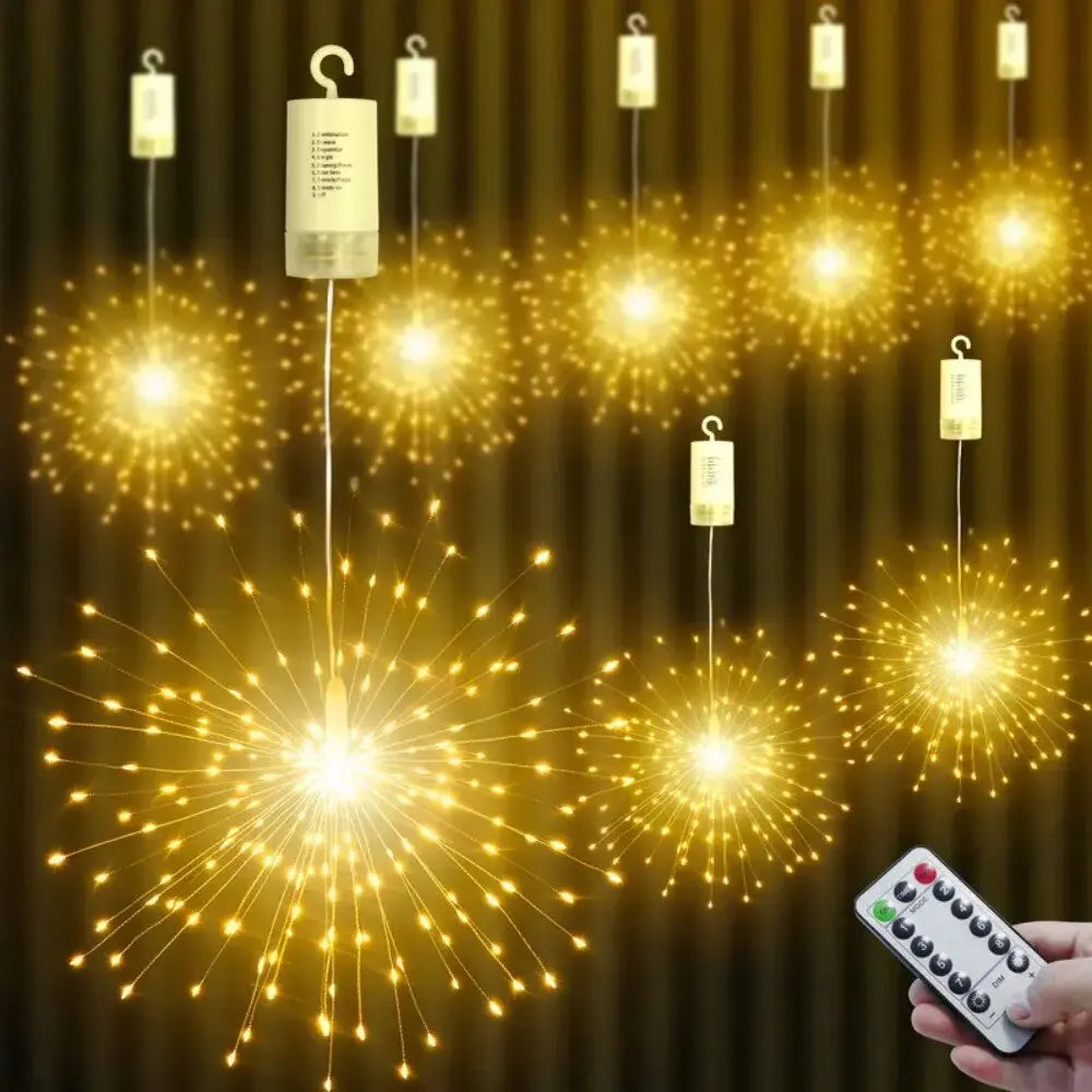 イベント・パーティー装飾｜LED花火型ライト リモコン付き8モード