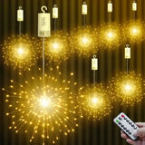 イベント・パーティー装飾｜LED花火型ライト リモコン付き8モード