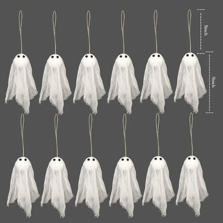 イベント・ハロウィン装飾｜吊り下げゴースト12個セット ハロウィン装飾